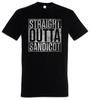 Straight Outta Sandicot T-Shirt Billions Symbol Sign Logo Company Bobby Axelrod