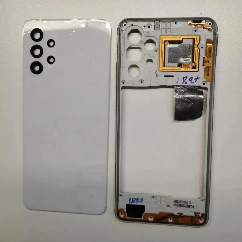 Full housing case for Samsung Galaxy A32 4G A325 middle frame cover battery back cover rear  cover repair parts