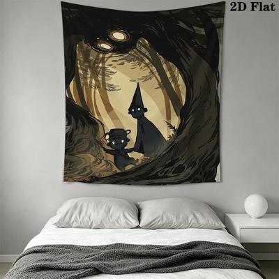 Over the Garden Wall Pattern Home Decor Tapestry, Wall Hanging, Decorative RV Wall Cloth.SGT0917399