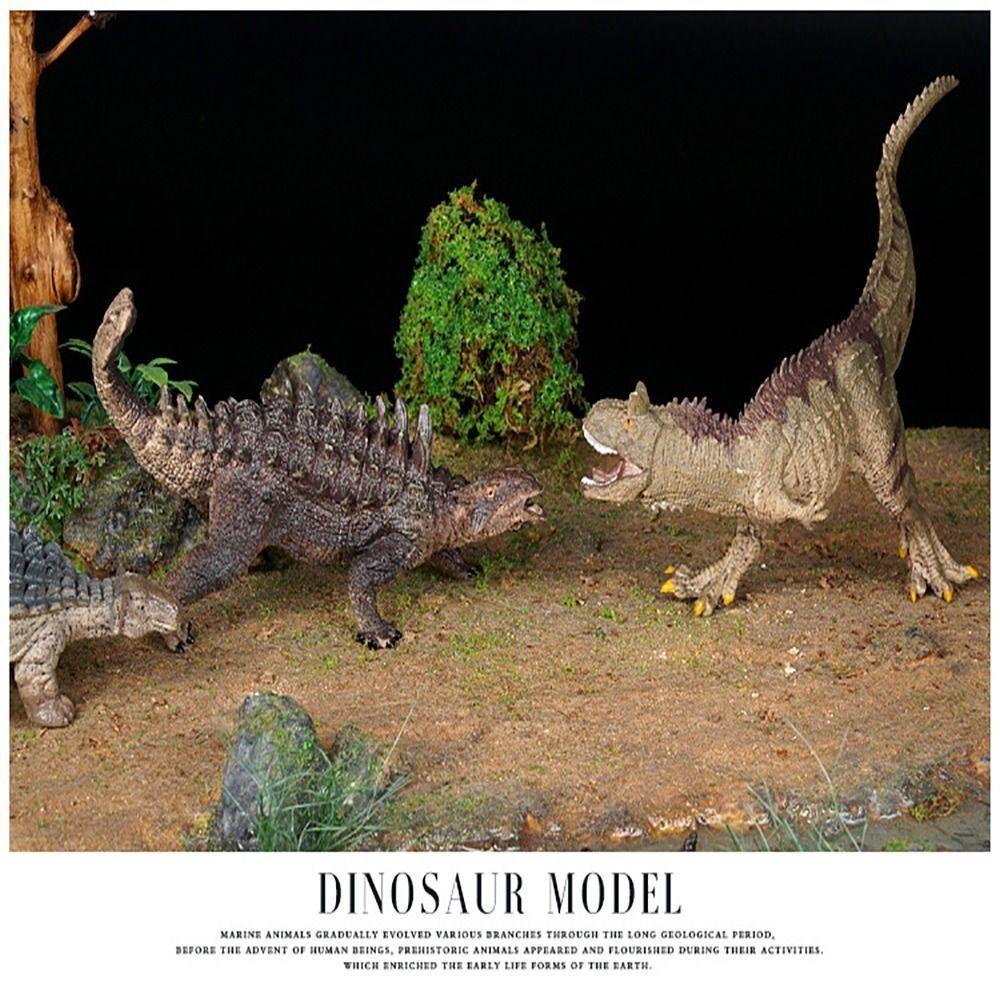 Multiple Sizes Dinosaur Model Rubber Tyrannosaurus Jurassic Dinosaur  Animal Figure Collection