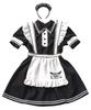 Clearstone Monocule Cosplay Halloween Maid Black Women's