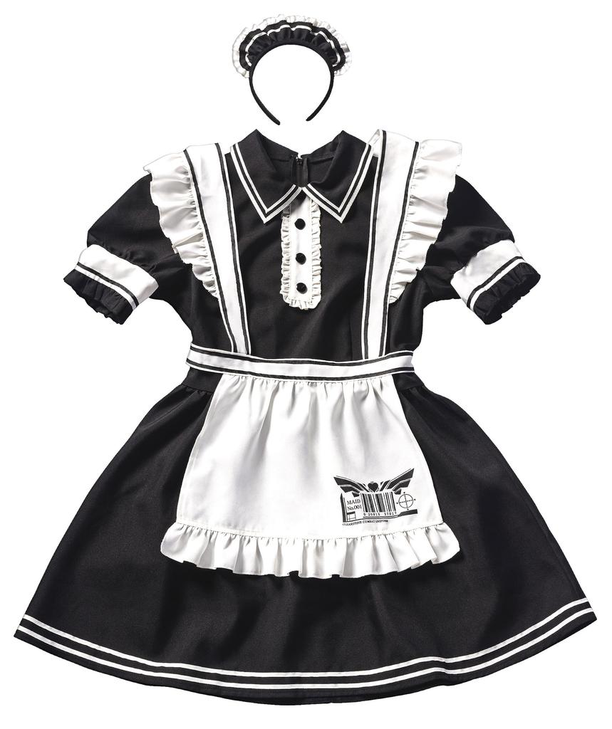 Clearstone Monocule Cosplay Halloween Maid Black Women's