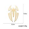 Blucome New Metal Spider Brooches for Women Classic Cute Insect Party Casual Pins Clothes Scarf Accessories Gifts