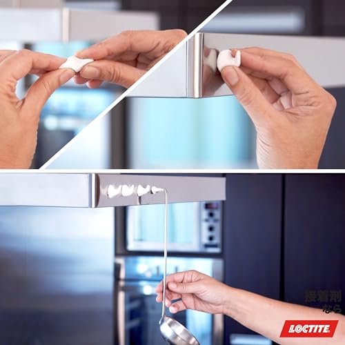 LOCTITE Kinz Kleber Reparatur & Formbare Gummi-Kittmasse, Weiß, 5g x 3 - Hochflexibel, Stark Klebend, Geeignet für Kleben, Reparieren und Formen - KTW-