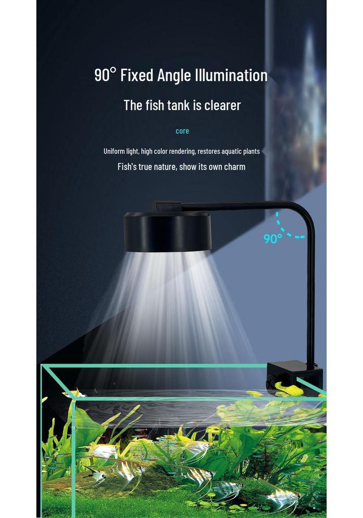 USB LED Desktop Clip Light for Small Aquariums