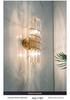Elegant Crystal Wall Lamp: Minimalist Design for Bedrooms, Living Rooms, Stairs, and Hallways
