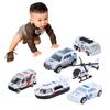 1:64 Alloy Car Toy Simulation Ambulance Vehicle Model Children Kid Car Model Toy6pcs Ambulance