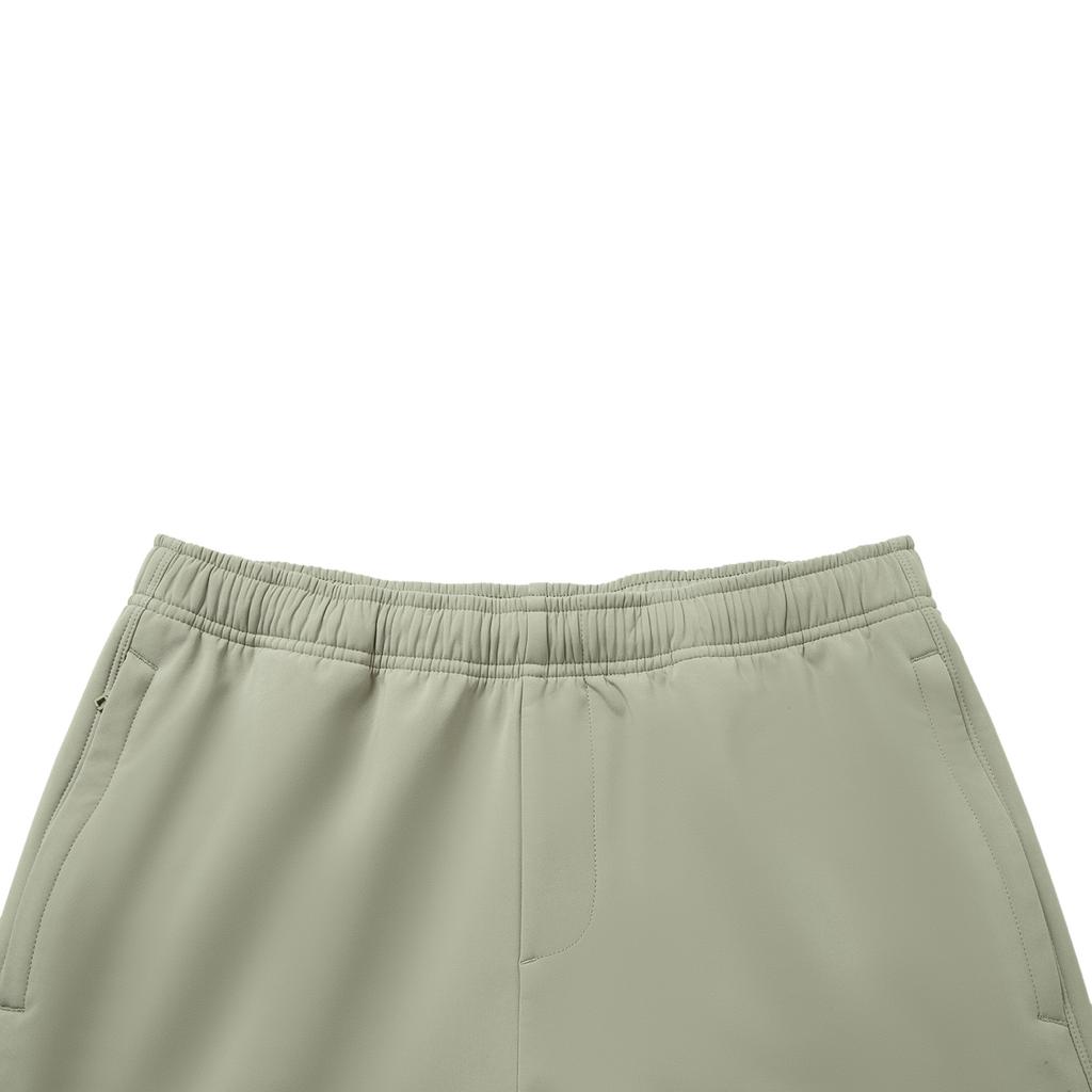 Li Ning Fitness Series Solid Color Mid Waist Loose Elastic Versatile Breathable Casual Pants Men Pants AYKV903-3