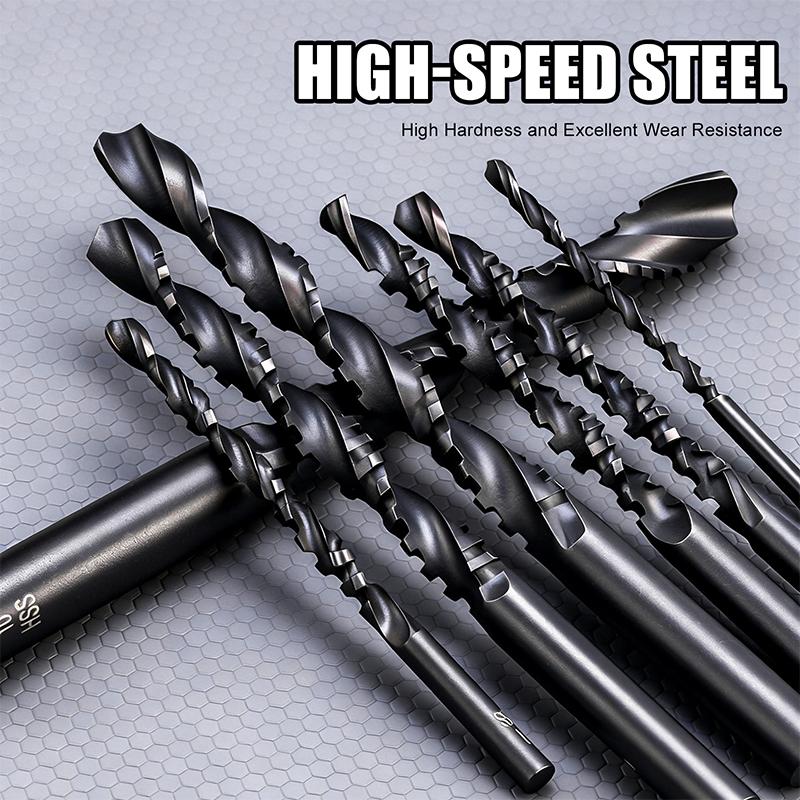 HSS Universal Drill Bit For Drilling Reaming Woodworking Electric Drill Serrated Drill Cutting In Wood Metal Versatile 4 In 1