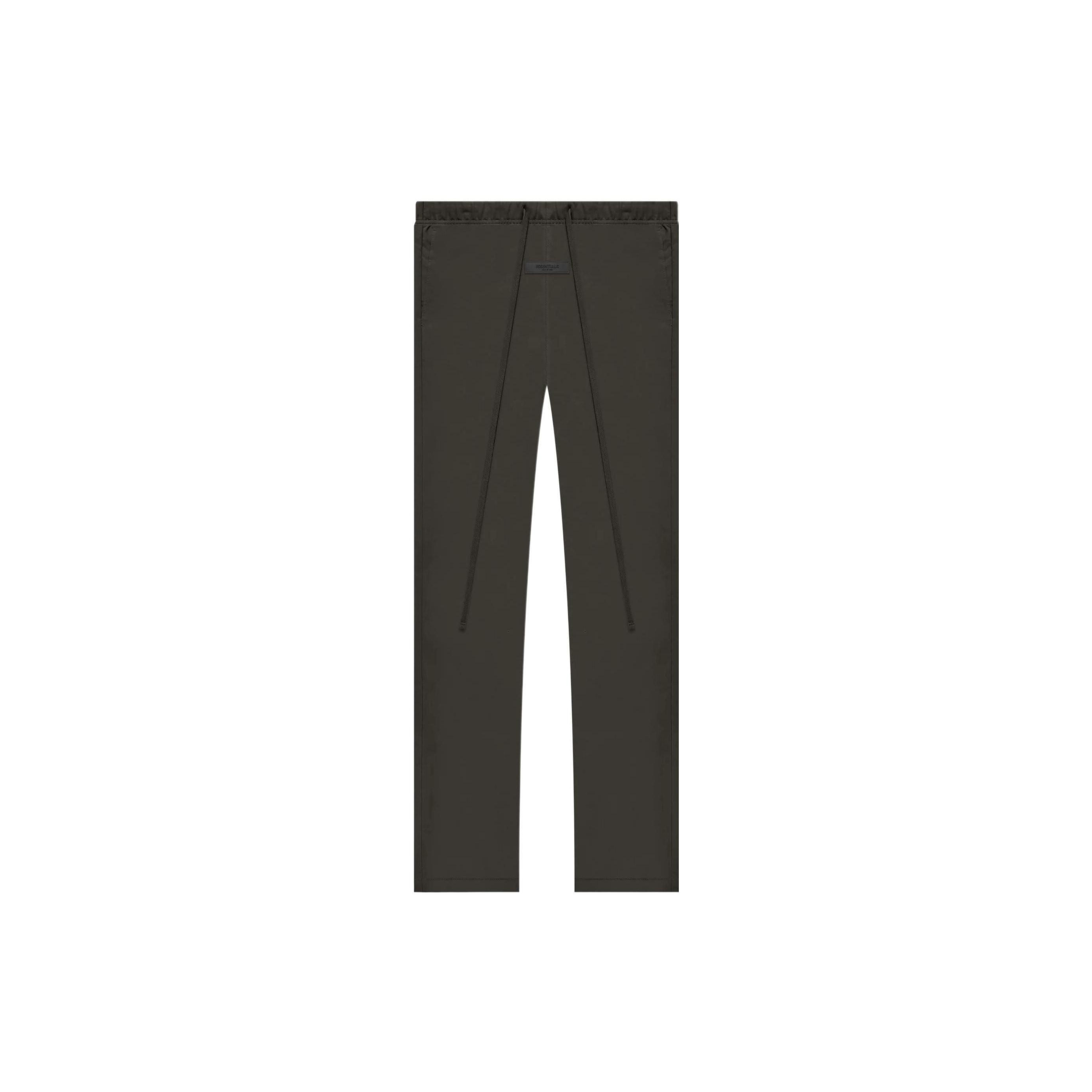 

Fear Of God Essentials Fw22 Relaxed Trousers With Fleece Lining And Pure Color Drawstring Unisex Bottoms Black FOG-FW22-605 XL