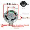 2.9cm Round Ultra-Thin Mylar Speaker, 8 Ohm, 0.5W, with Internal Magnet for Toys