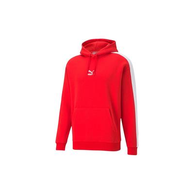 Hanorac cu glugă Color Block Bărbați Topuri Roșu 530272-11