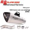 Gaokin Flame500 Exhaust 51mm Mid-Section Connector Modification