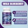 Pslalae Dietary Supplements, Containing Wild Blueberry Extract, Plant-based Antioxidant Nourishing, Daily Skin Care