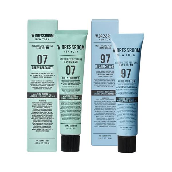 W.DRESSROOM Perfumowany krem do rąk 50ml*2szt. - 45 opcji [Ulubiony zapach BTS!]
