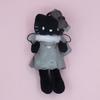 Kt Series Cat Plush Toy Keychain With Short Plush Material For Gifts And Accessories