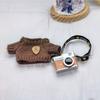 {Baby Clothes Only} 17CM Pendant Clothes Cute Knitted Sweater Set Doll Hat Doll
