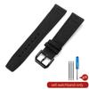Captain Blue Citizen High Density Knitting Wrist for IWC Pilot Portugal Portofino Nylon Canvas Men 20mm 21mm 22mm Watch Strap