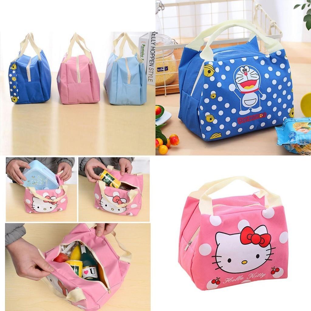 Doraemon Totoro Stitch Waterproof Cute Lunch Bag With Large Capacity