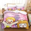 3D Cartoon Foxy Boxy Lanky-box Bettwäsche-Set Bettbezug Schlafzimmer Deckenbezüge Einzelbett Twin King-Size Steppdeckenbezug Zuhause 2/3-teiliges Werkzeug