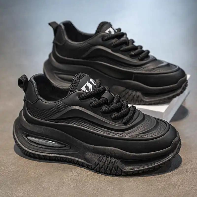 Round Nose Massive Sneakers To Play Tennis Man Running Deadlift Shoes Men's Basketball Size 46 Sports High Quality Holiday