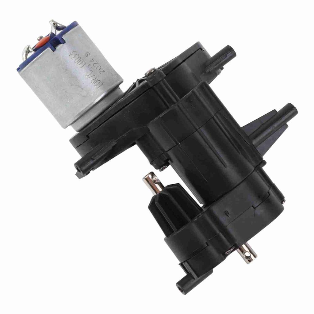 RC Car Gearbox Plastic Copper RC Car Transmission Box Replacement for Unimog Black