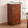 Wooden Storage Bedside Cabinet Luxury Nightstands Multifunction Living Room Cabinets Aesthetic Bedside Tables Bedroom Furniture