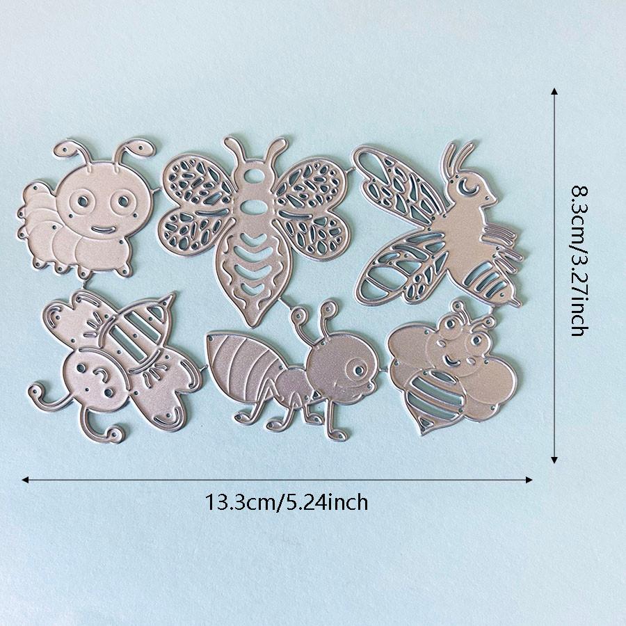 Big Bee Metal Cutting Dies Stencils for DIY Scrapbooking Decorative Embossing Handcraft Die Cutting Template
