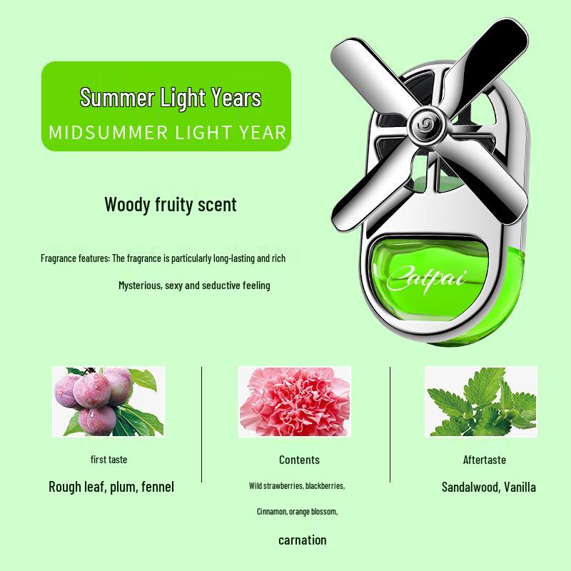 Light Luxury Car Air Freshener: Long-Lasting Cologne Scent, Air Outlet Ornament