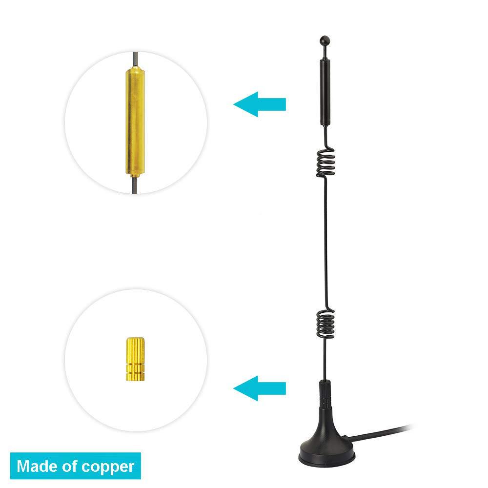 2.4G/5.8G Small Suction Cup High-Gain LTE LORA Antenna for Data Collection