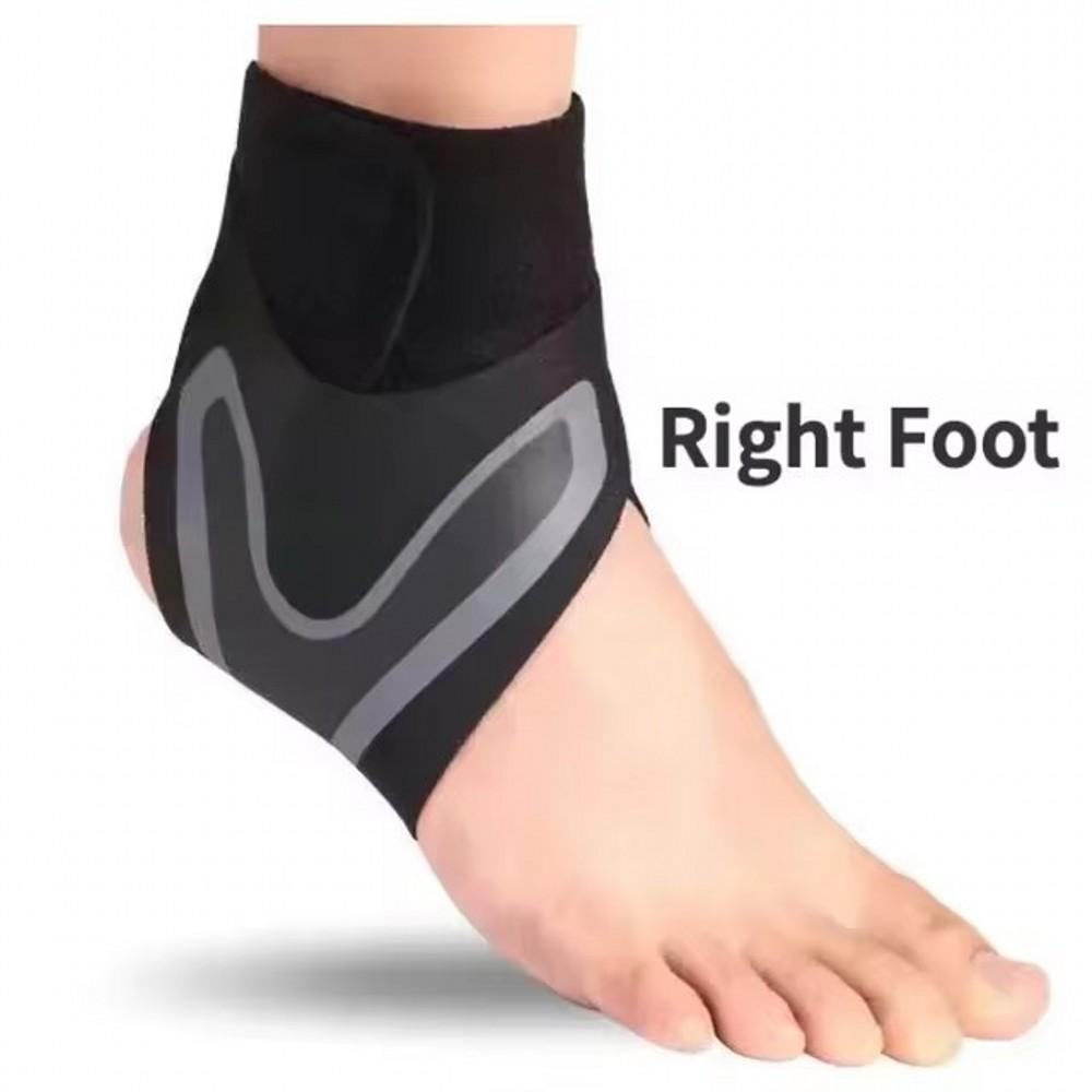 

1PC Sport Ankle Adjustable Compression Ankle Sleeve Elastic Ankle Brace Guard Foot Anti-Sprain Support Heel Protective Strap M(37-39)