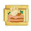 Gold Cartoon Character Titanium Steel Elastic Bracelet