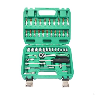 Comprehensive Mechanic Tool Set with Socket Wrench And Storage Case