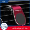 FIQ4 Hot 2025 1Pcs Magnetic Car Phone Holder Metal Stand Accessories For Mercedes Benz AMG W211 W220 W168 GLC Class A B E CLA GLA GLB