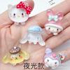 5 Pcs New Cartoon Transparent Animal Head Series Resin Scrapbook Diy Jewelry Party Children Gift Hairpin Accessories A30
