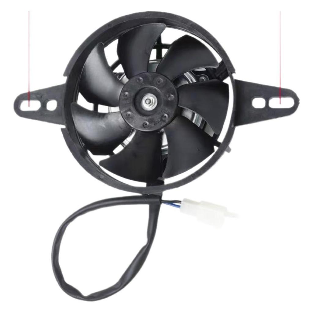 Sada ventilátoru vodní nádrže pro terénní motocykly pro upravené vodou chlazené motory.