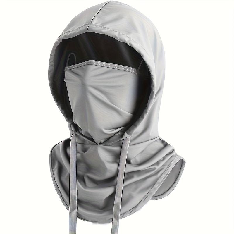 1pc Summer Balaclava Full Face Mask Sun Protection UV Blocking Fishing Cycling Outdoor Sports Hood for Men Polyester 100. Knit Fabri