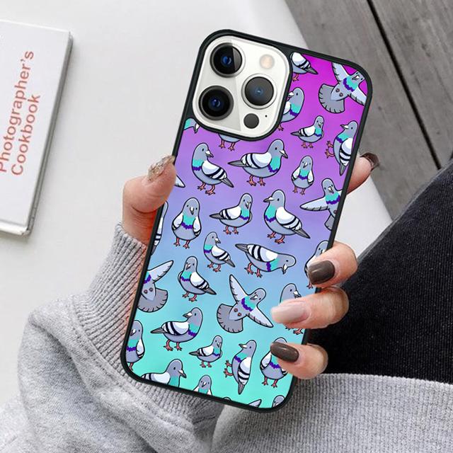 The Pigeons Mobile Phone Cases Cover For iPhone 17 Air 16 15 14 12 13 11 Pro MAX apple Plus SE2020 Coque