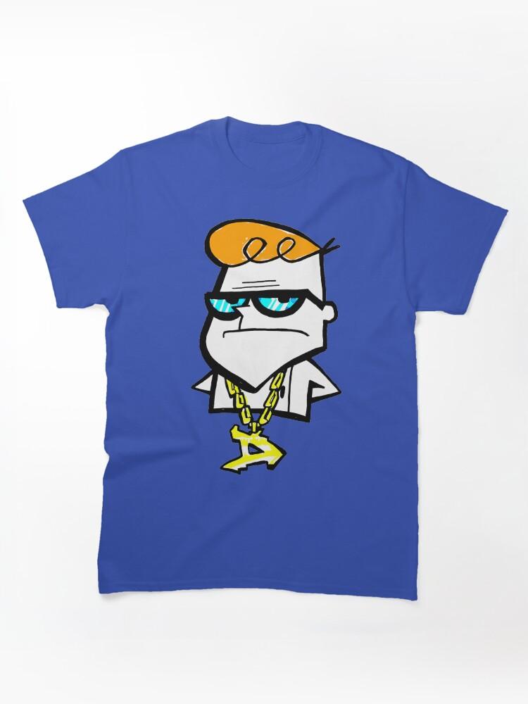 Dexter's Laboratory Dexter from Dexter's Laboratory? wearing a hip hop Gold Chain Classic T-Shirt