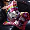 1 Stück Hello Kitty Igel Decke Leichte Flanell Überwurfdecke für Sofa Bett Reise Camping Wohnzimmer Büro Couch Stuhl