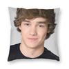 Federa per cuscino Liam Payne Morbida Copertura per cuscino in poliestere Custodia per cuscino regalo Copertura per cuscino quadrato da divano 40X40cm