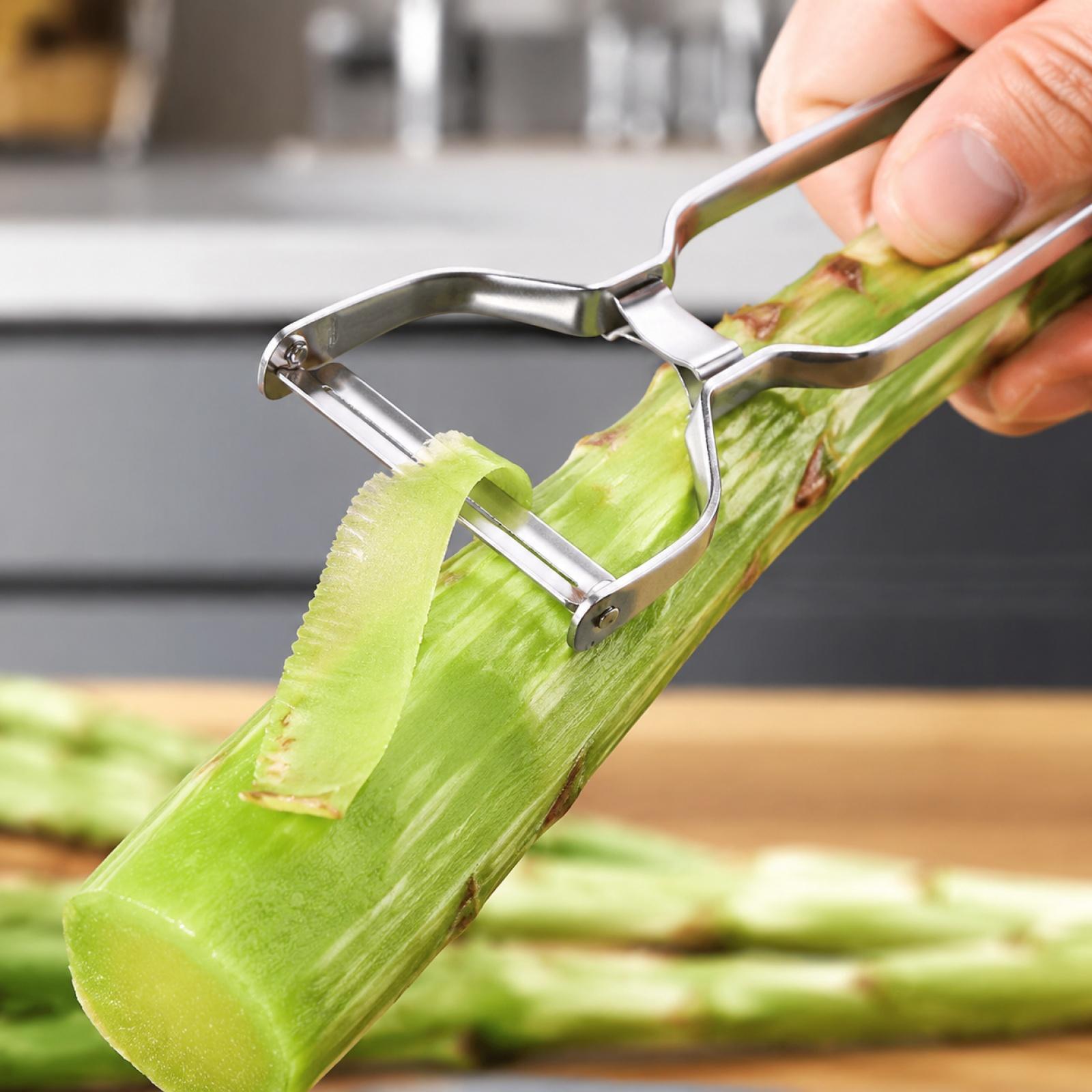 

Stainless Steel Y Shaped Vegetable Peeler Kitchen Fruit Peeler Potato Peeler Efficient Peeling Tool Durable Handle for Home Cooking one size серебряный