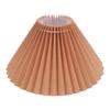 Modern Pleated Fabric Ceiling Lamp Shade DIY Lamp Cover Bedroom Living Room Durable Lampshade Pleated Lampshade