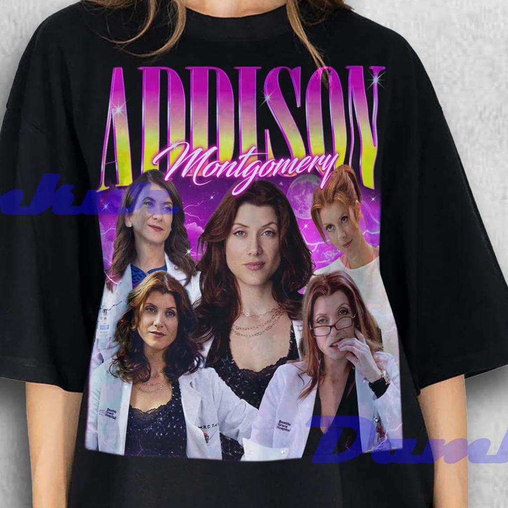 Addison Montgomery Hemd, Addison Montgomery Fan T-Shirt, Addison Montgomery T-Shirt, Addison Montgomery Merch Geschenk T-Shirts