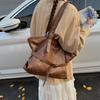 Autumn and Winter Bags Large-capacity Women's Armpit Bags 2025 New Simple Tote Bags Versatile Shoulder Commuter Bags