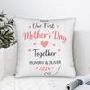 Our First Mothers Day Together Pillow Case Print Pillow Cover For Sofa Bedroom Home Decor Cute Funny Pillowcases