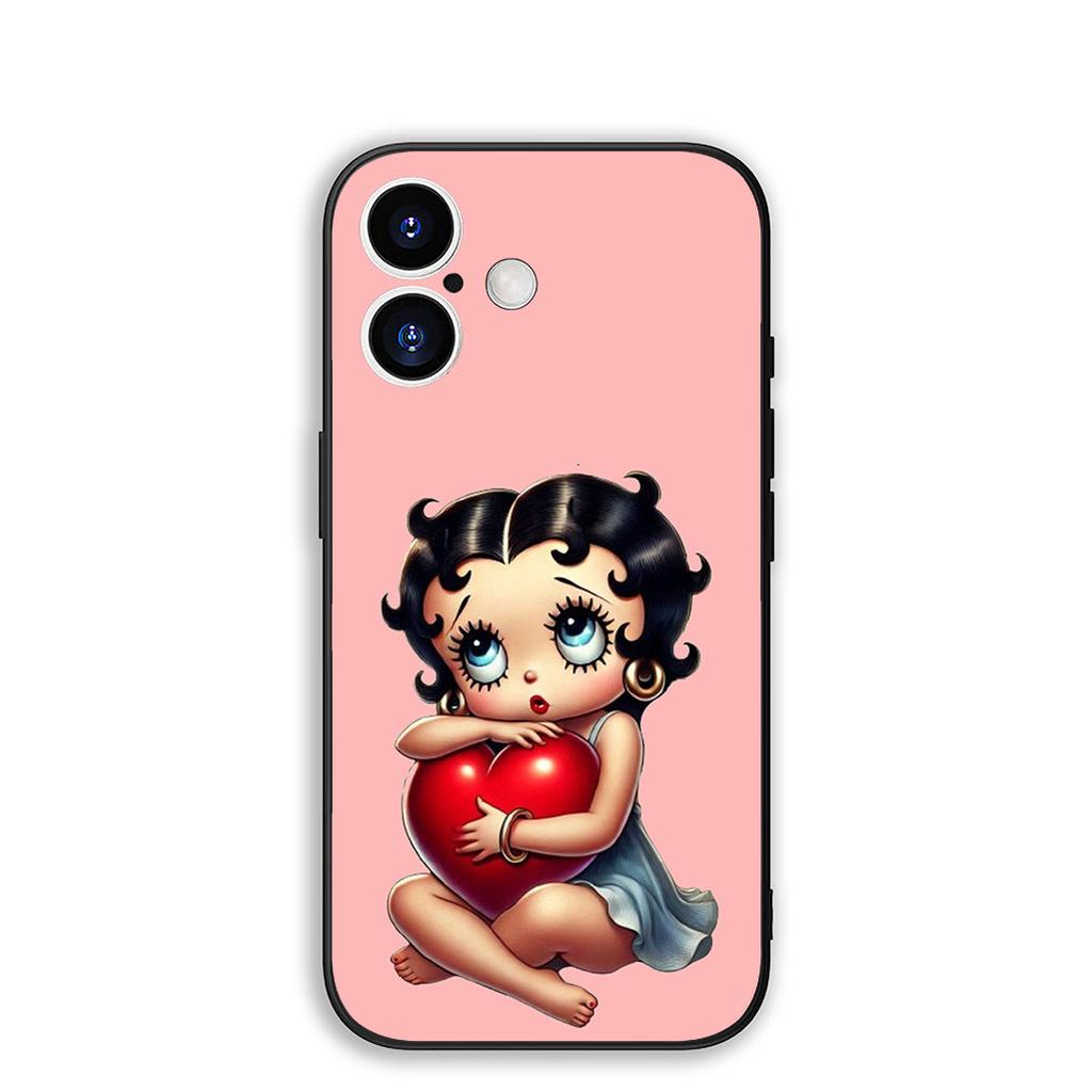 Cover for Samsung Galaxy S22 S21 S20 Fe Ultra S9 Plus + A13 A22 M21 M31 M55 M15 Phone Case Kawaii B-Bettys Anime B-Boops