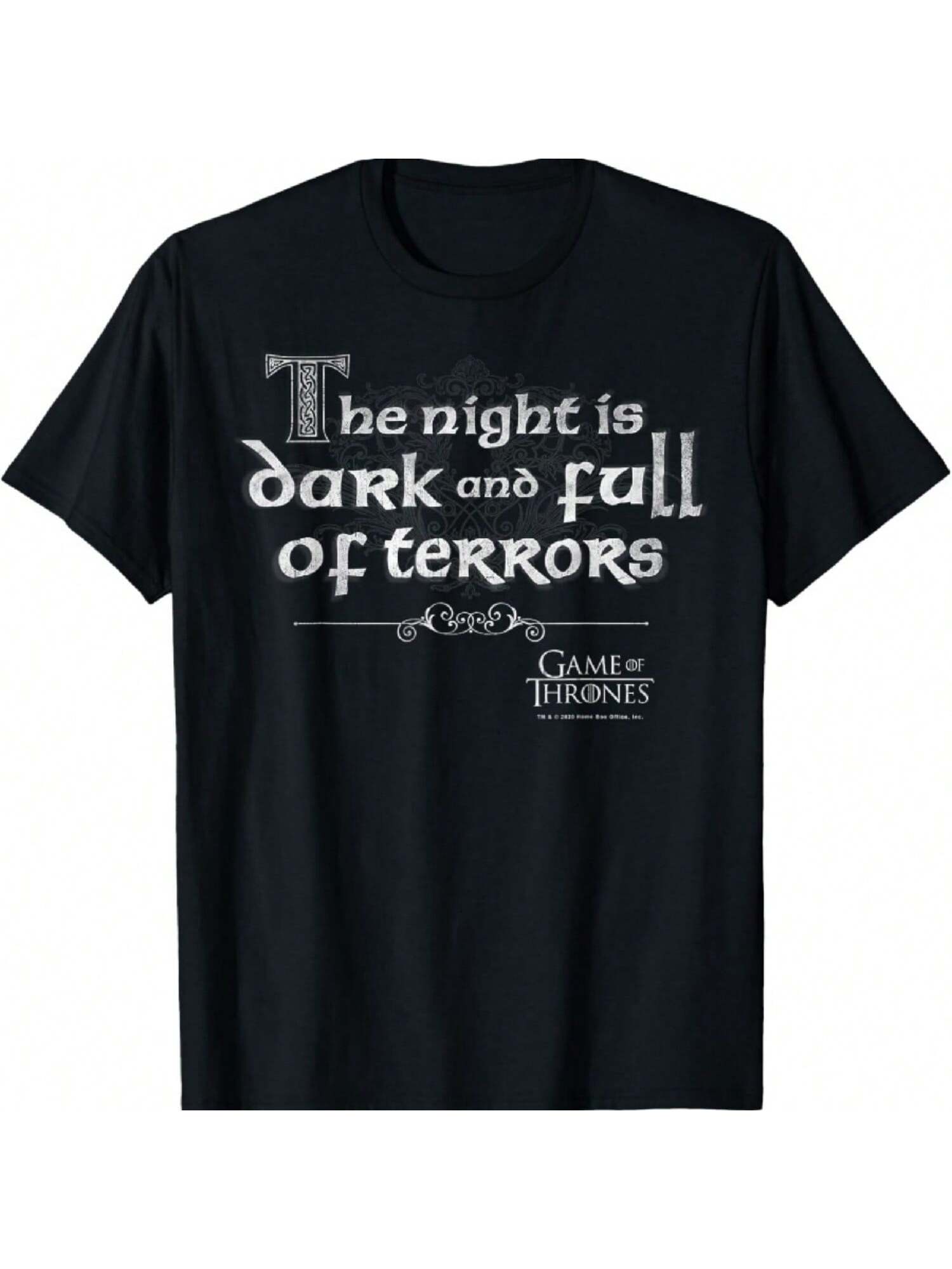 The Night Is Dark And Full Of Terrors T-Shirt S разноцветный