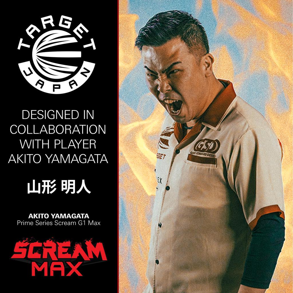 TARGET SCREAM G1 MAX 21g 2BA 山形明人モデル ダーツ