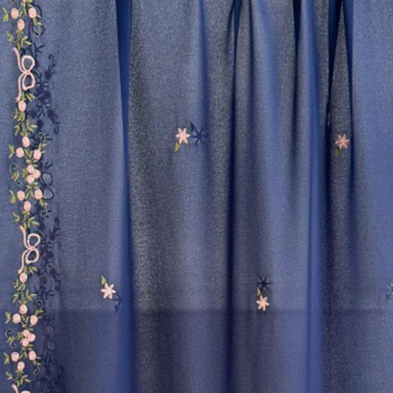 Headscarf Bohemia Style Embroidery Flower Protection Shawl Pattern Sun Commuter Anti-static Turban Hair Accessory